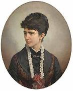 Victor Meirelles Portrait of a woman oil painting reproduction